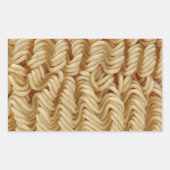 乾麺 長方形シール (正面)