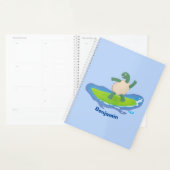 亀おもしろい波サーフィン プランナー手帳 (ディスプレー)