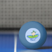 亀おもしろい波サーフィン 卓球ボール (ネット)