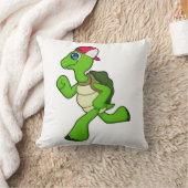 亀がキャップ付きランナー クッション (ブランケット)