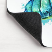 亀が亀を愛救する マウスパッド (コーナー)