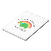 亀が好きだ ノートパッド (回転)