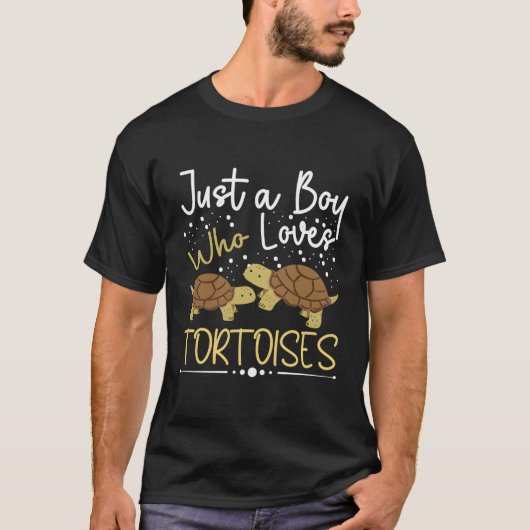 亀が好きな人 Tシャツ (正面)