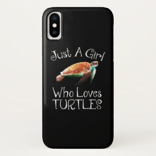 亀が好きな女の子 iPhone X ケース