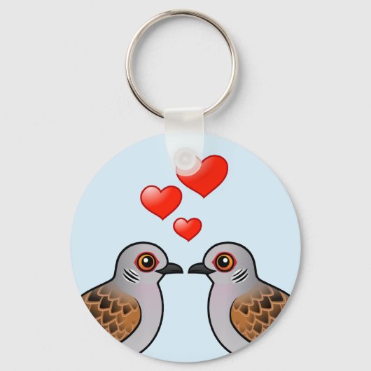 亀が恋に落ちる キーホルダー (正面)