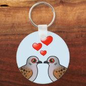 亀が恋に落ちる キーホルダー (正面)