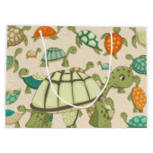 亀が至る所 ラージペーパーバッグ (裏面)