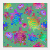 亀でレースをする 壁紙 (正面)