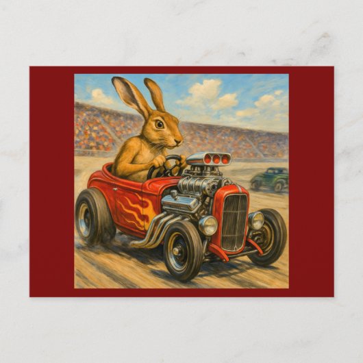 亀とウサギが帰ってきた ポストカード (正面)