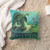 亀とウサギの芸術 クッション (ブランケット)