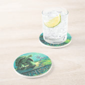 亀とウサギの芸術 コースター (側面)