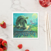 亀とウサギの芸術 スタンダードカクテルナプキン (インサイチュ)