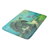 亀とウサギの芸術 バスマット (アングル)