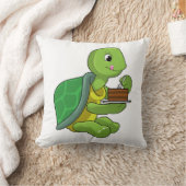 亀とケーキ クッション (ブランケット)