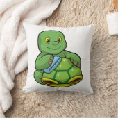 亀とシェルとクリーニングラグ クッション (ブランケット)