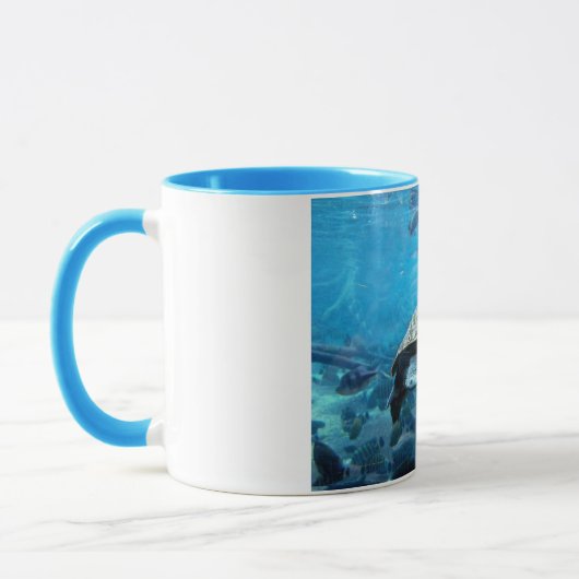 亀と魚 マグカップ (左)
