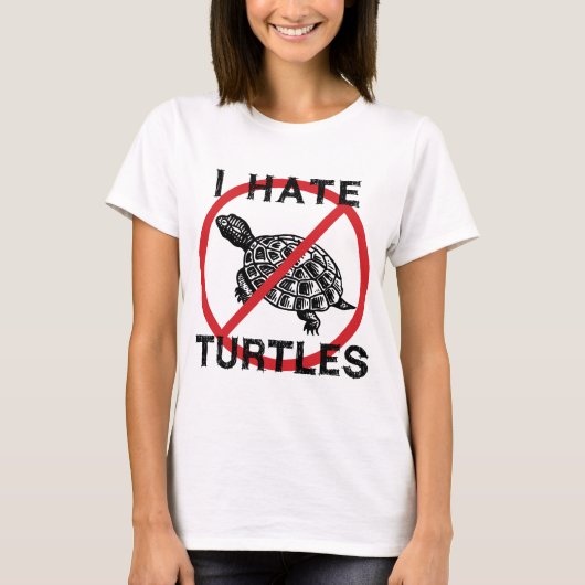 亀なんて嫌い Tシャツ (正面)