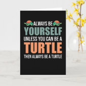 亀になれなけりゃ勝手にしろ カード (黄色い花)