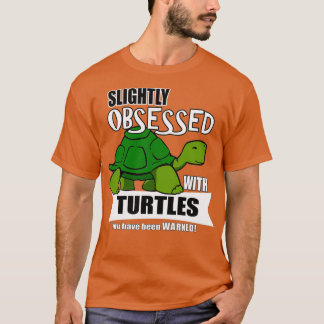 亀に取りつかれたかわいい亀の贈り物|過去記事 Tシャツ