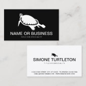 亀のアイコン 名刺 (正面/裏面)