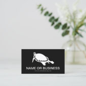 亀のアイコン 名刺 (スタンド正面)