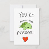 亀のカード 出欠カード (正面)