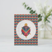 亀のシボロンはがき ポストカード (スタンド正面)