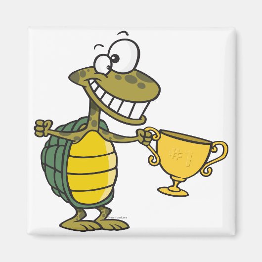 亀のチャンピオン マグネット (正面)