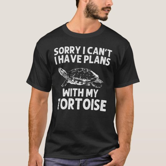 亀のデザイン女男性へ性タートルテラピン Tシャツ (正面)