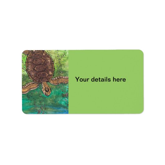 亀のトレヴォ ラベル (正面)