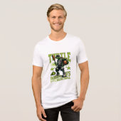 亀のバスケットボールゲーム トライブレンドTシャツ (正面全面)