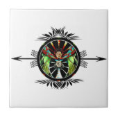 亀のバランス タイル (正面)