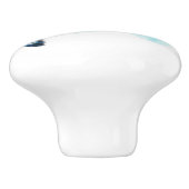 亀のビーチ航海の引き出しノブ セラミックノブ (側面)