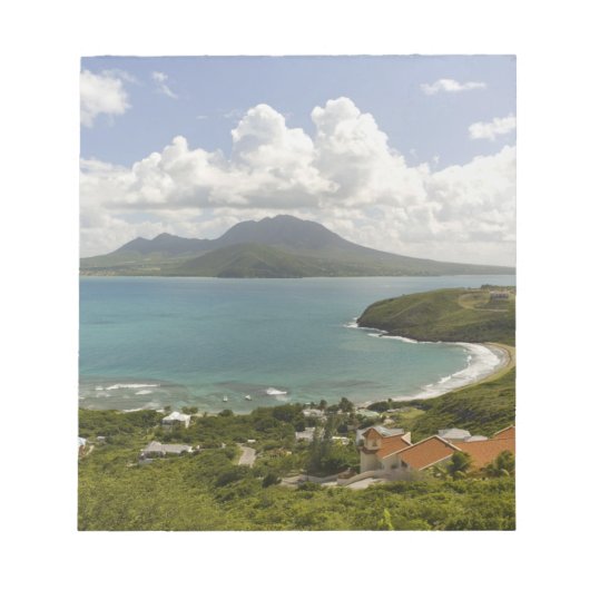 亀のビーチ、東南アジア半島、セントクリストファー ノートパッド (正面)