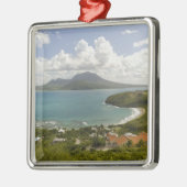 亀のビーチ、東南アジア半島、セントクリストファー メタルオーナメント (左)