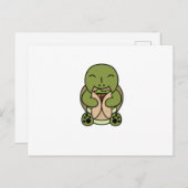 亀のブリト愛好家 ポストカード (正面/裏面)