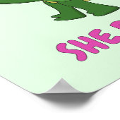 亀のプリント ポスター (角)