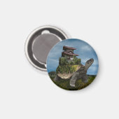 亀の動く神殿 マグネット (正面/裏面)