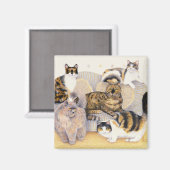 亀の子女 マグネット (正面/裏面)