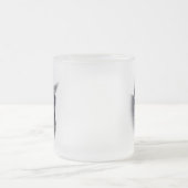 亀の子猫顔マグカップ フロストグラスマグカップ (中央)