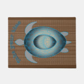 亀の引用文に時間を取やる気を起こさせるる ドアマット (正面)