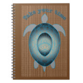 亀の引用文に時間を取やる気を起こさせるる ノートブック (正面)