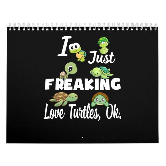 亀の恋人|愛の亀が怖いのよ。 カレンダー (カバー)