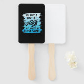 亀の恋人 |私は亀のようなもの ハンドファン (正面&裏面)