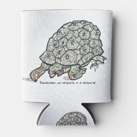 亀の恋人 缶クーラー (正面)