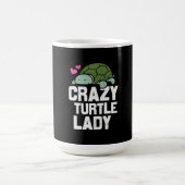 亀の恋人 | Turtle 熱狂する Lady コーヒーマグカップ (中央)