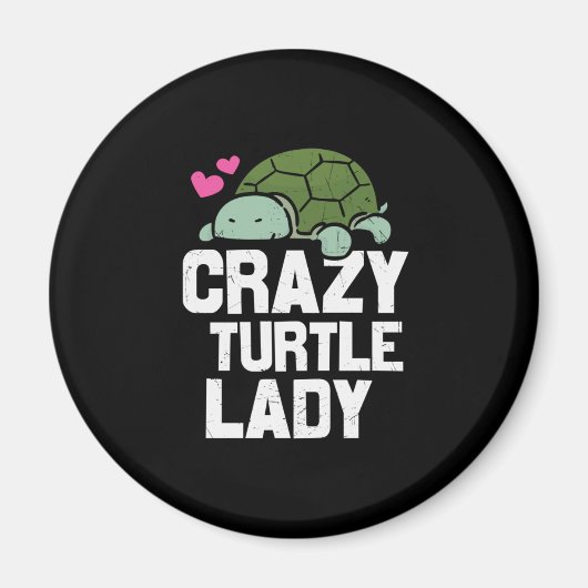 亀の恋人 | Turtle 熱狂する Lady マグネット (正面)