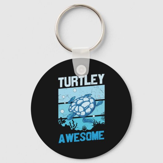 亀の恋人 | Turtley 素晴らし キーホルダー (正面)