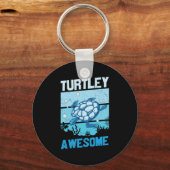 亀の恋人 | Turtley 素晴らし キーホルダー (正面)