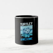 亀の恋人 | Turtley 素晴らし ツートーンマグカップ (中央)